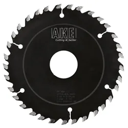AKE 250mm HW Kreissägeblatt "Dünnschnitt" 250x1,70/1,1/2,5x40mm Z30 T KN 2/10x5,5 mm - 0005.250.40