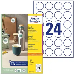Avery, Etiketten, Etiketten