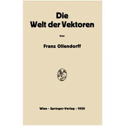 Die Welt der Vektoren, Fachbücher von Franz Ollendorff