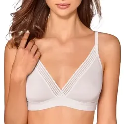 Sloggi BH WOW Embrace PU Elfenbein X-Small Damen