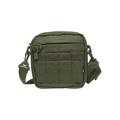 Schultertasche BRANDIT "Brandit City Bag", Damen, Gr. onesize, olive, Polyester, unifarben, Taschen Schultertasche