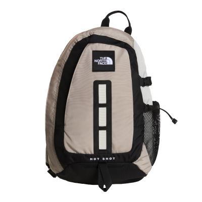 Umhängetasche THE NORTH FACE "HOT SHOT SLING", Herren, stone slab, cumulus clou, Obermaterial: 100% Nylon, Taschen Umhängetasche, aus Nylon, für Fitness und sportliche Aktivitäten, 1-teiliges Design