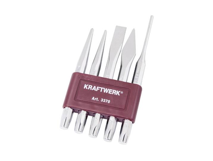 Werkzeugset KRAFTWERK 5-teilig , braun (bunt), Werkzeugsets, Werkzeugset