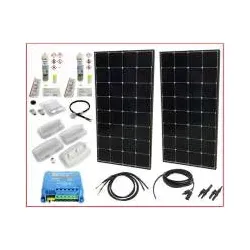 Dietz P240W_VI1_BT Solaranlage Sunpower 240W - Victron Regler 7515 mit BT