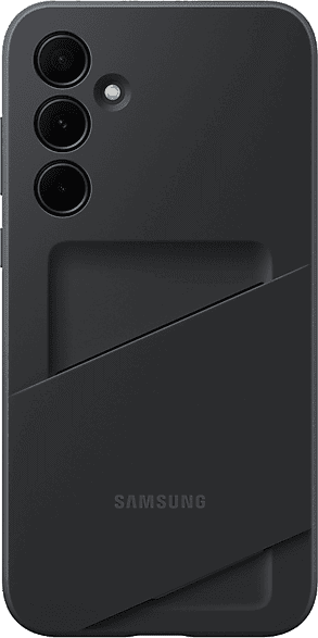 Funda móvil - Samsung, Para Samsung Galaxy A35 5G, con Tarjetero, Trasera, TPU, Negro