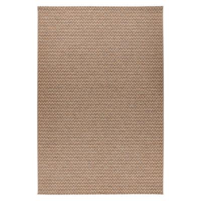 Teppich KAYOOM "Tribal 525", braun (multi), B:120cm H:6mm L:170cm, Polypropylen, Teppiche, Teppich, Kurzflor
