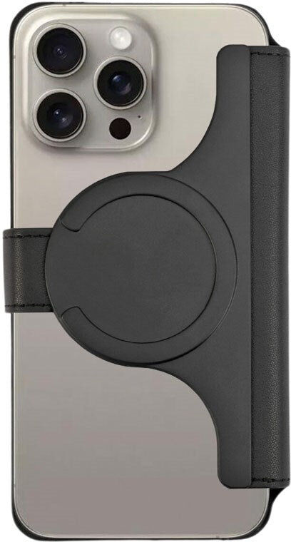 4smarts Universal Flip Cover XL - 6.7" / 17cm - MagSafe Kompatibel - Sort