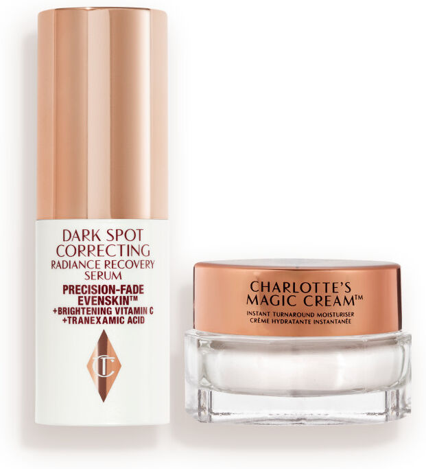 Mini Dark Spot Serum + Charlotte's Magic Cream Duo - Skincare Kit Charlotte Tilbury 455 Mini Dark Spot Serum + Charlotte's Magic Cream Duo Size: