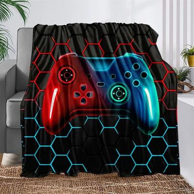 Uplift Picks Microfiber Gaming Throw Blanket Soft Warm Bed Sofa Cover 03 50x60 Inch