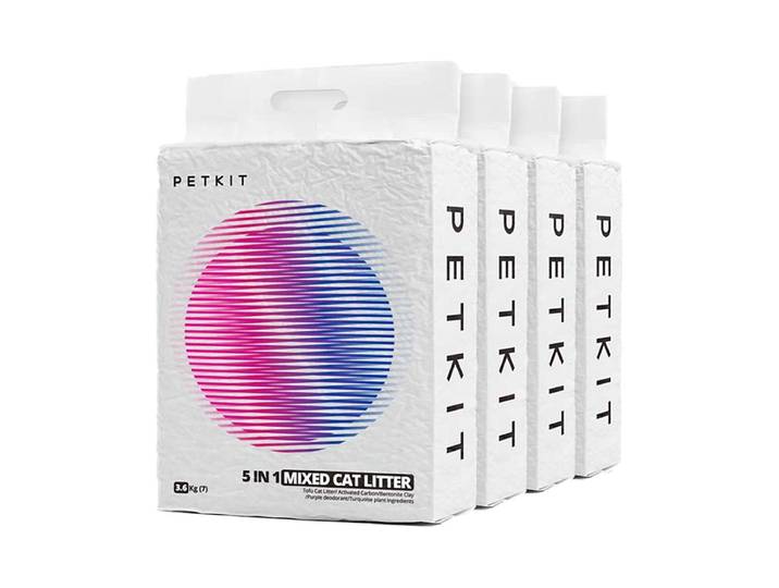 PETKIT 5-in-1 gemischtes Katzenstreu 4 Stk. Zubehör