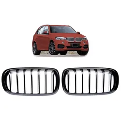 Kühlergrill / Sportgrill schwarz glanz passend für BMW X5 F15 F85 X6 F16 F86