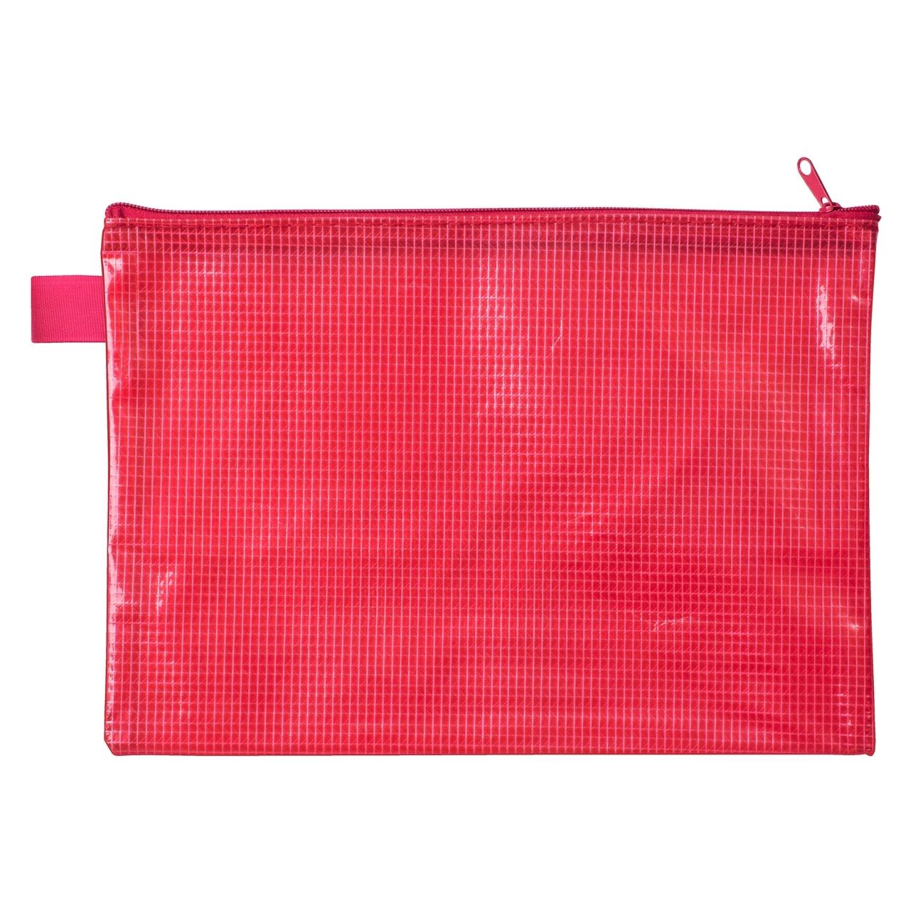 Veloflex Reissverschlusstasche A5 rot (A5, 1x) (2705020)
