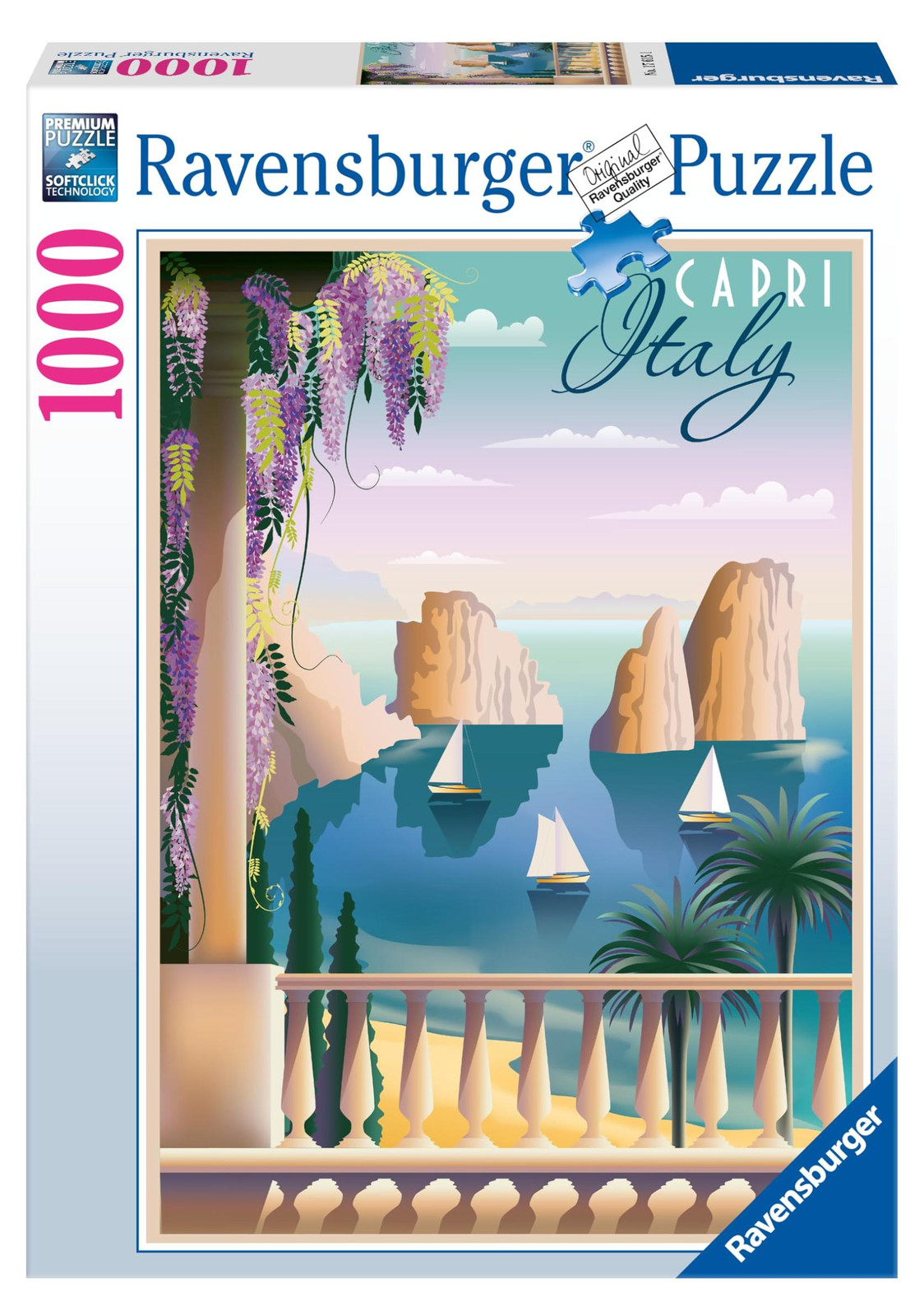 Ravensburger Postkaart Capri Italië