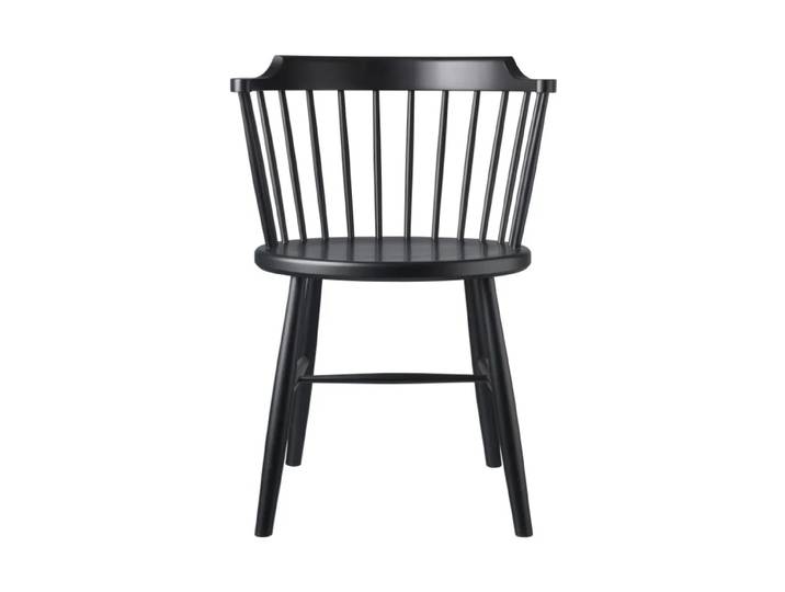 FDB Møbler J18 Stuhl Beech black painted