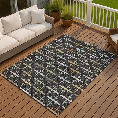 Addison Rugs Machine Washable Indoor/ Outdoor Modern Glencoe Chantille Rug