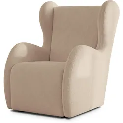 SESSEL MASTI Polstersessel Loungesessel ergonomisch, Beige