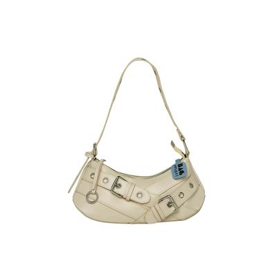 Handtasche BAGMORI "BAG mori Bag Bagmori Shoulder Bag", Damen, Gr. onesize, beige (cream), Obermaterial: 100% Polyethylen, Taschen Handtasche