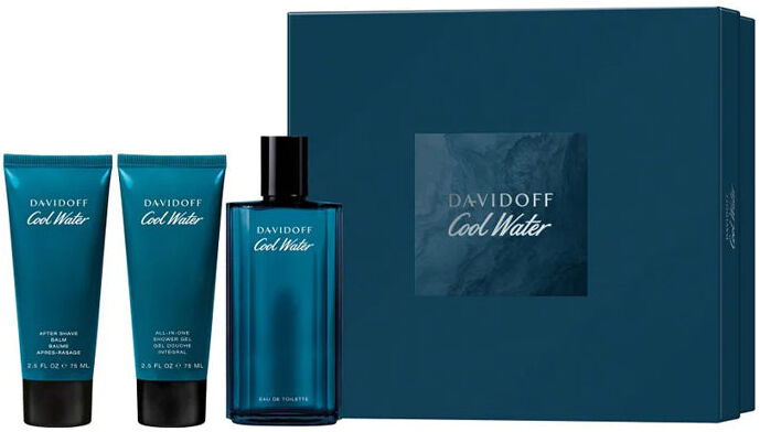 Davidoff Cool Water Eau de toilette Cofanetto regalo con Docciaschiuma e Dopobarba