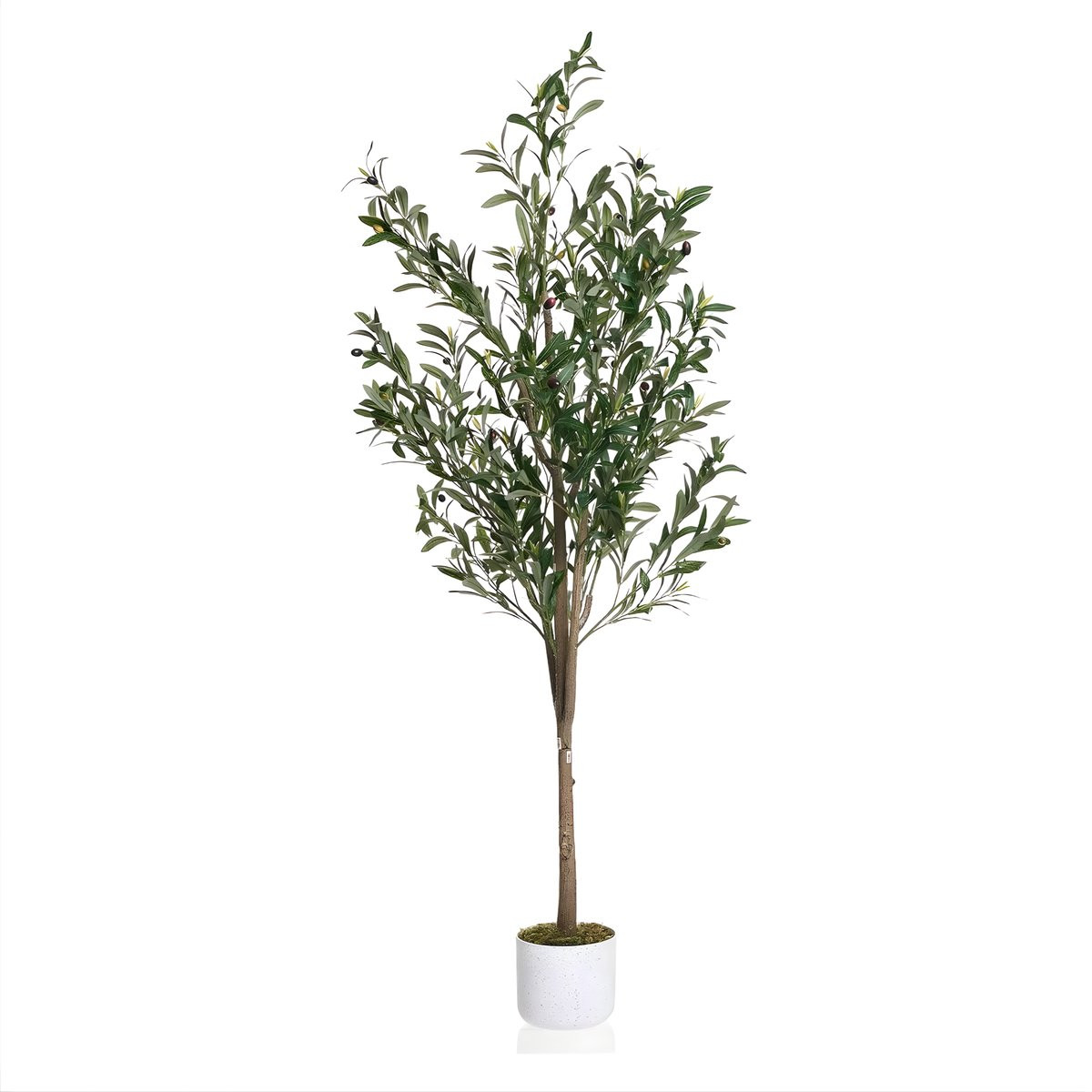 Happiq Kunstmatige Olijfboom - Groen - 160 cm