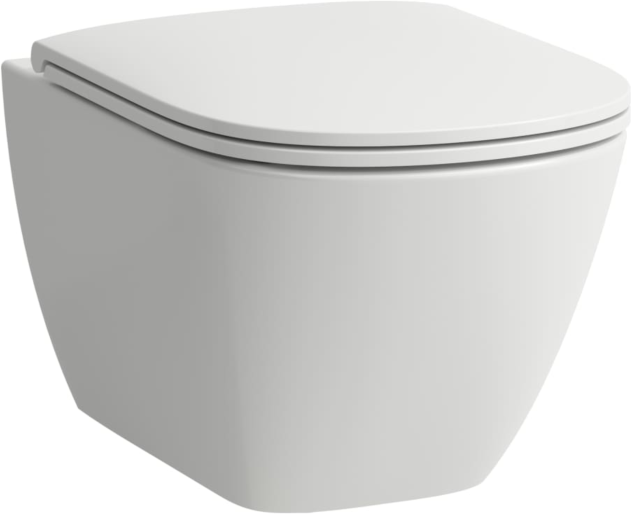 Laufen Lua Wand-Tiefspül-WC H8660820000001 spülrandlos, weiß