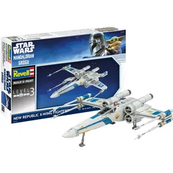 Revell 06791 The Mandalorian: New Republic X-Wing Fighter, Revell Modellbausatz Star Wars