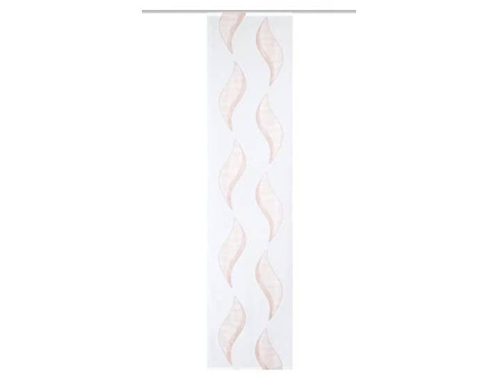 HOME WOHNIDEEN Iker 84489 Rideau Coulissant Transparent avec Scherli 245 x 60 cm (Rose)