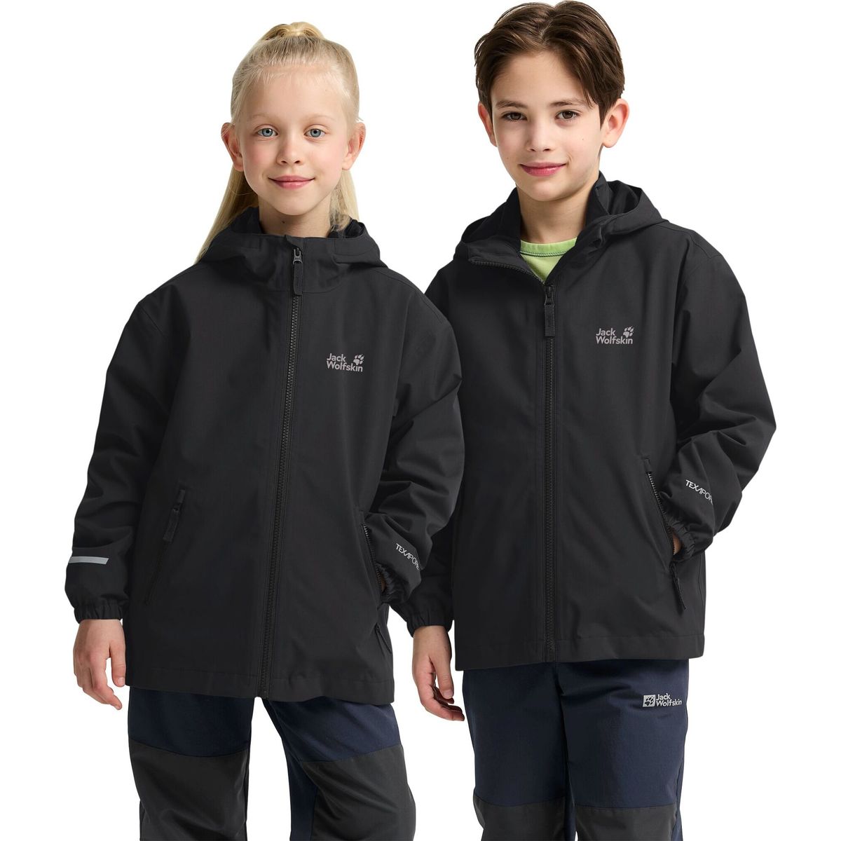 Jack Wolfskin Hybrid 3IN1 Jacket K black (6000) 116 A65306_6000_K08