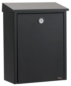 Allux 200 Postkasse, Sort