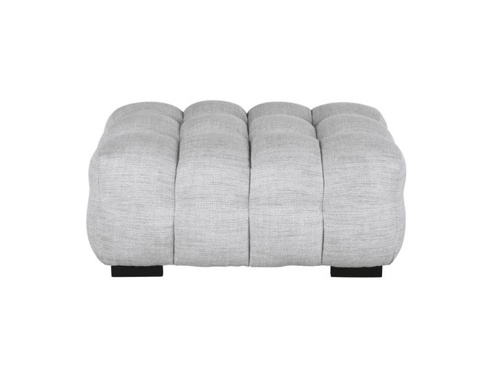 Pouf nuage gris clair chiné