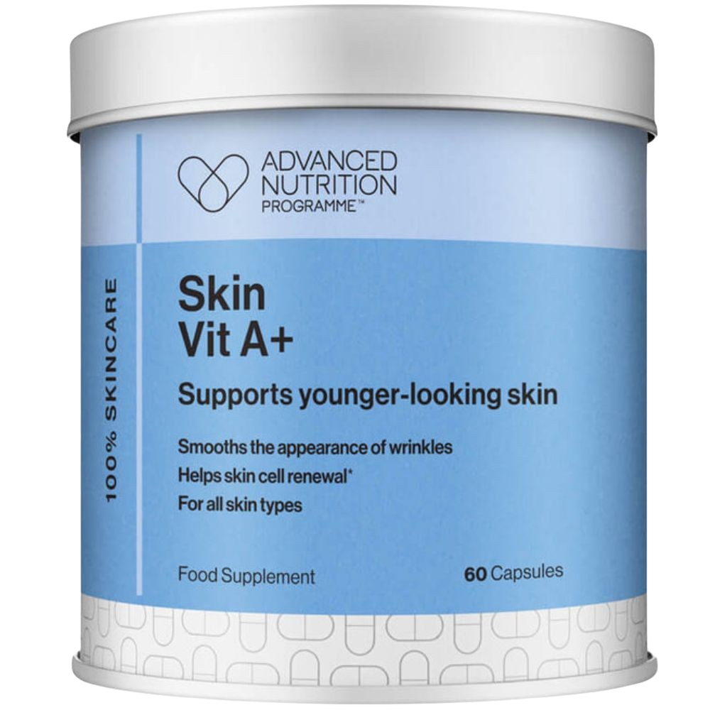 Advanced Nutrition Programme Skin Vit A+ Food Supplement for Cell Renewal 60&nbsp;caps. Expiration Date: 2027-02-25