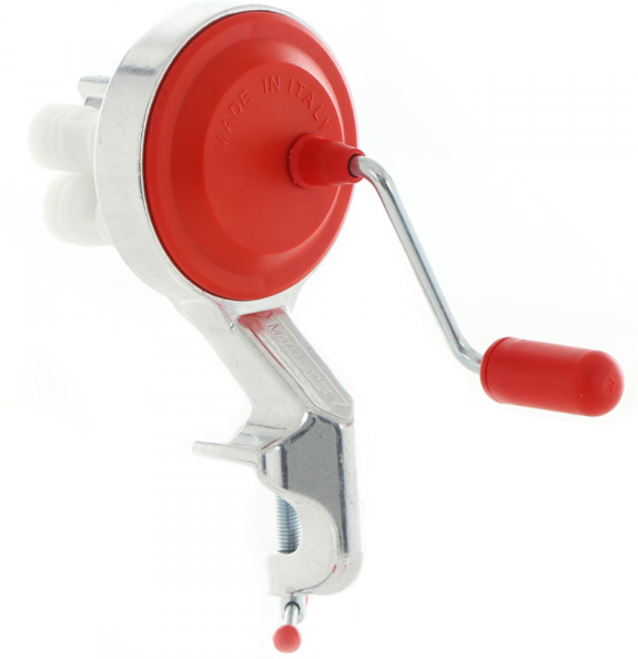 MAMMAMIA Little Mama - Machine à pâtes  manuelle en aluminium