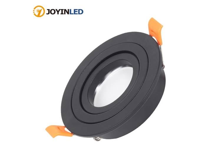 JOYINLED 10 pièces Downlight pour GU10 ampoule cadre de montage encastré plafond Spot éclairage chambre cuisine intérieur Led vers le bas lampe