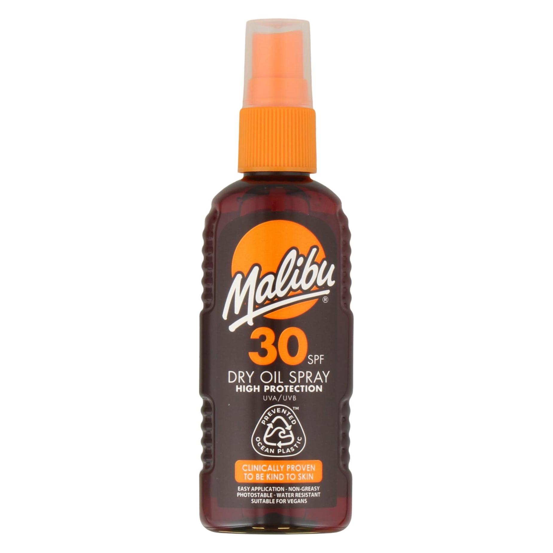 Malibu Dry Oil Spray SPF30 - Sunscreen spray - 100ml (SPF 30, 100 ml) (43757276)