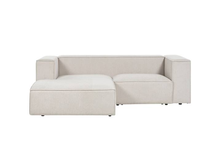 2-SITZER-ECKSOFA hellbeige linksseitig Vernon