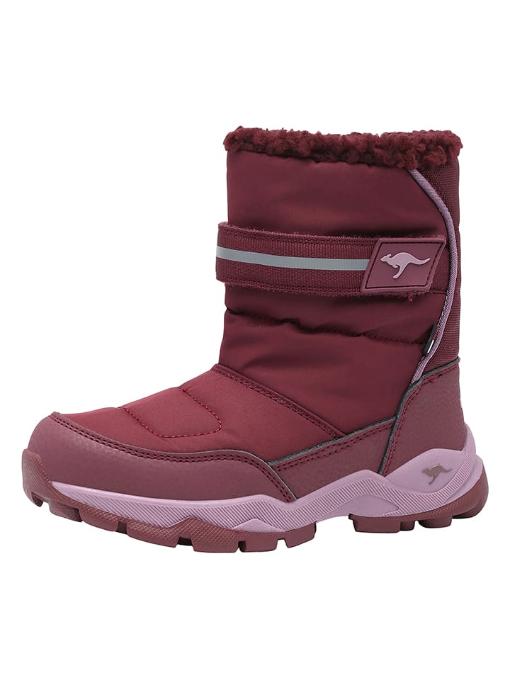 Kangaroos Winterstiefel "Odin" in Aubergine - 35