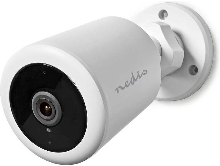 Nedis SmartLife Beveiligingscamera - Extra camera voor SLNVR201CWT Camera Systeem - Full HD 1080p - IP65 - Nachtzicht - Wit