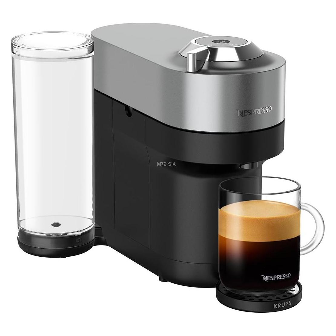 Krups Nespresso-Kapsel-Automat XN930T Nespresso Vertuo Pop Plus titan (NESPRESSO Vertuo) (XN930T)