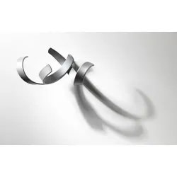 Skulpturhaken Rolf Weber SAALFELD (BH 27x13 cm) - grau - BH 27x13 cm