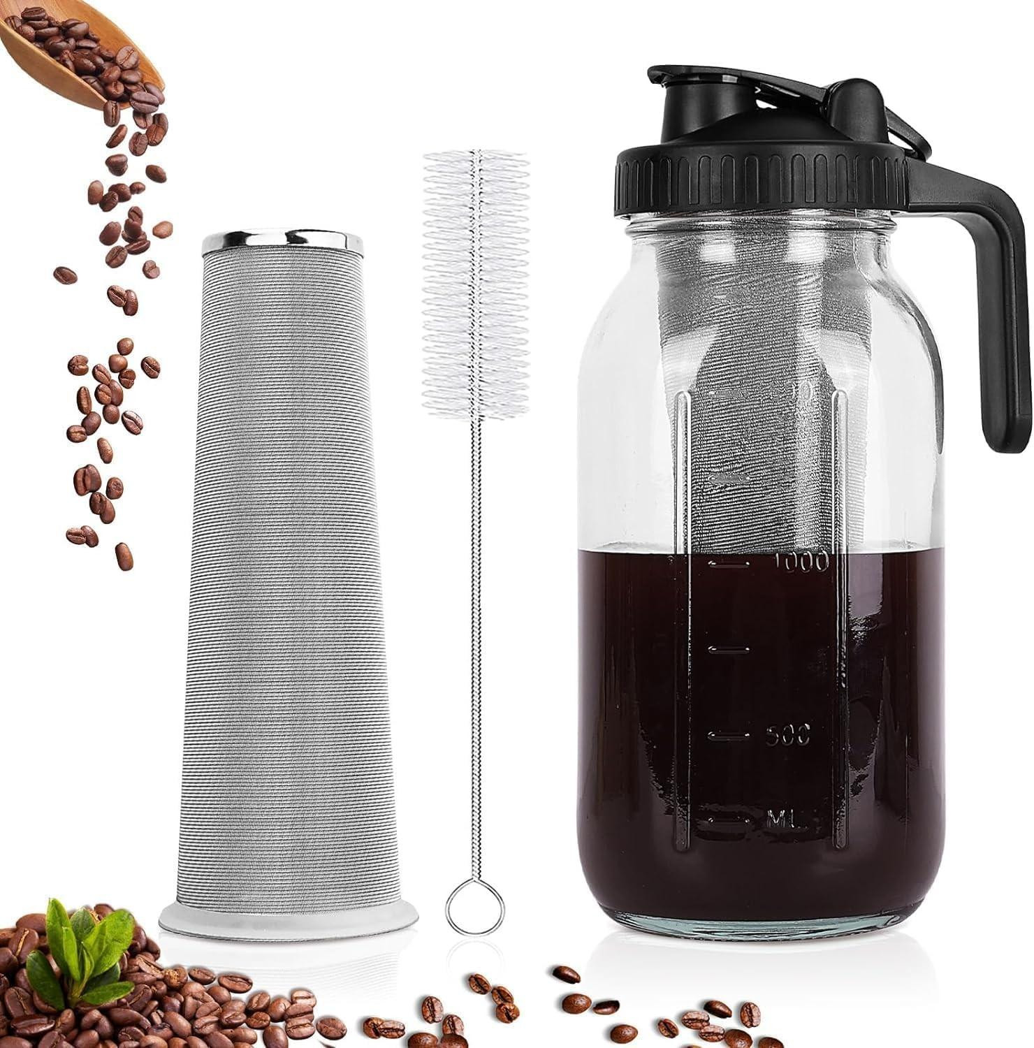 Cold Brew Koffiezetter met RVS Filter