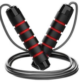 Discount Dollar Deals Adjustable Steel Wire Jump Rope For Fitness Tangle Free Exercise Rope For Home Workout green