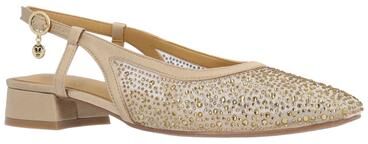 Women's Layton Slingback Pump by J. Renee in Beige (Size 11 M)
