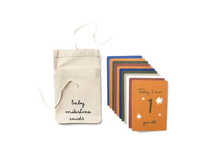 Ferm Living Carte avec sac Ferm Living Milestone Multi