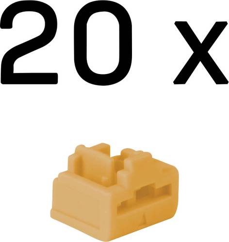 LINDY 47898 RJ45-Portschlösser Orange