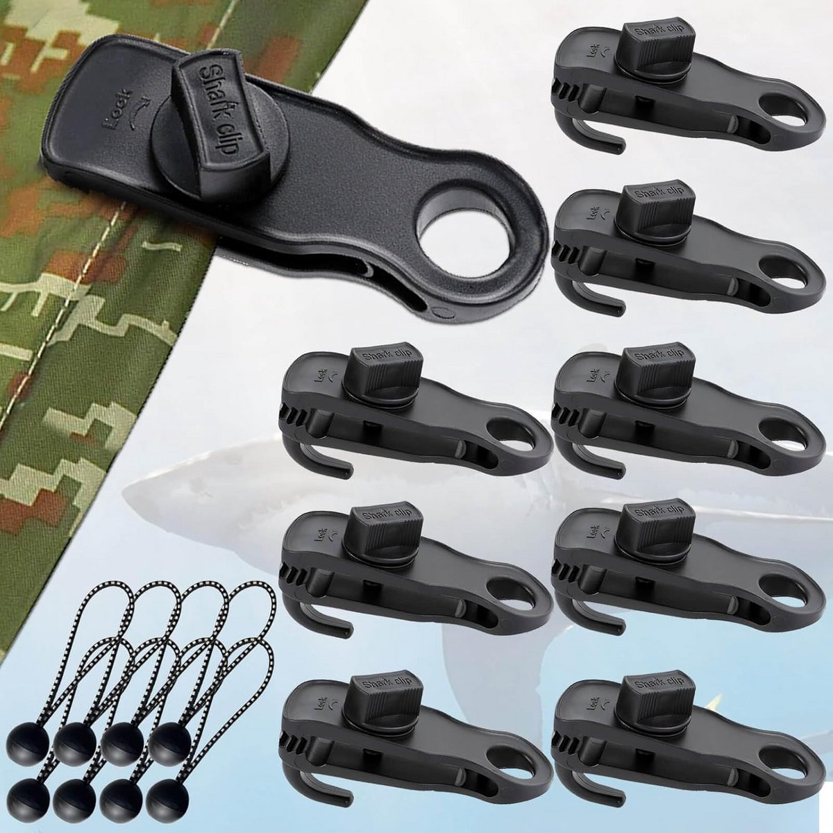 Heavy Duty Tarp Clips voor veilig bevestigen