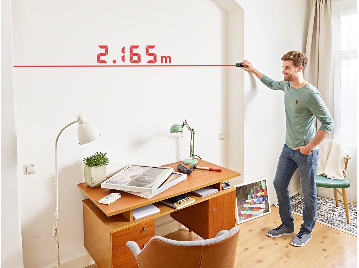 Lasermessgerät BOSCH "Zamo 20 m", schwarz, Lasermessgeräte, Lasermessgerät schwarz Einheitsgröße