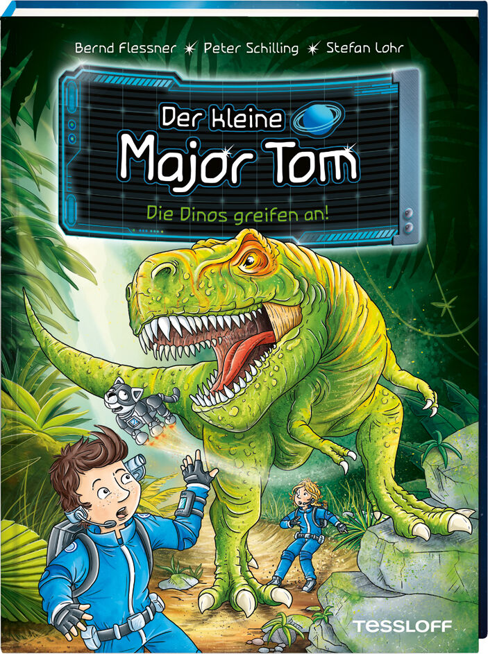 Tessloff Verlag Der kleine Major Tom. Band 19. Die Dinos greifen an!