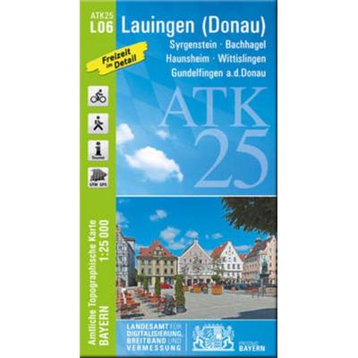 Lauingen (Donau) 1:25 000, Sonstige von , Landesamt für Digitalisierung, Breitband und Vermessung, Bayern, 978-3-89933-438-8