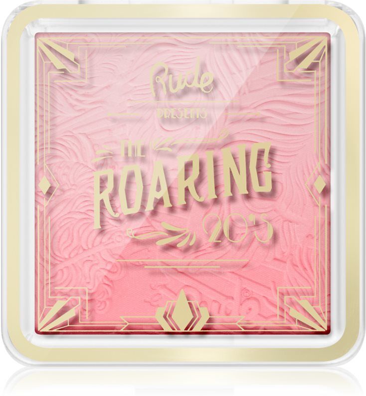 Rude Cosmetics The Roaring 20's Ombre Blush Powder Blush shade Glamorous 10 g