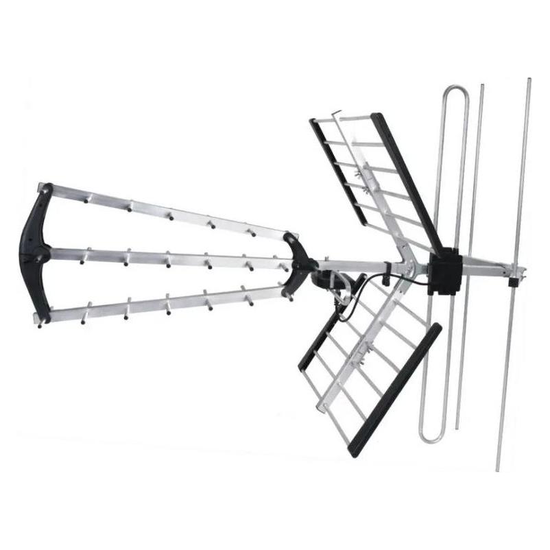 Red Eagle Antenne RTV Raudona Eagle OLYMPIA BX1000 COMBO Antenne DVB-T VHF + UHF + LTE 80187 (32 dB, DVB-T / -T2, LTE) (RedEagle AX1000+LTE Combo VHF-UHF)