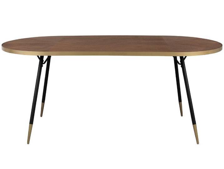 Esstisch Denise 200 – aus Holz in Braun - Luxusbetten24